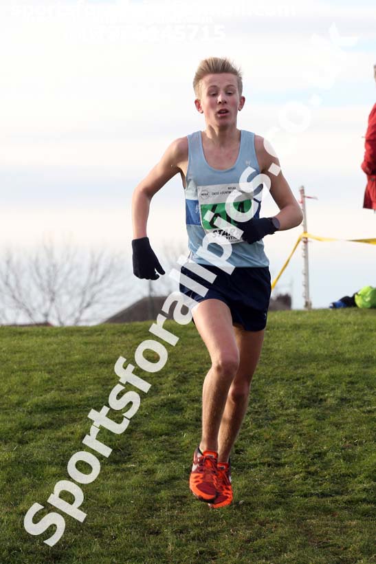 Mens under-20s North Eastern Cross Country, Redcar. Photo:  David T. Hewitson/Sports for All Pics